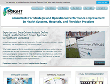 Tablet Screenshot of insighthealthpartners.com